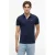 Tommy Jeans slim fit polo met logo Twilight navy
