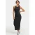 Mikuta The Dark Long Standard Tank Dress Black