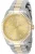Invicta Specialty 49679 Heren Horloge – Quartz Uurwerk – Roestvrij Staal met gouden Wijzerplaat – 43mm
