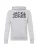 JACK & JONES Corp logo sweat hood regular fit – heren hoodie katoenmengsel met capuchon – lichtgrijs melange grote print