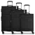 Worldpack Kofferset ‘Chicago’  zwart