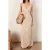 BA&SH Robe Becky Ecru