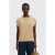SELECTED FEMME top met linnen lichtbruin gebreid