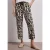 Street One Dames Broek met wijde pijpen in Loose Fit met print in Beige