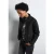 Street One Dames Jas in velourslook in Zwart
