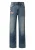 QS Jeans  blauw denim / bordeaux / zwart / wit