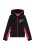 MINOTI Sweatvest  stone grey / fuchsia / magenta / eosine / zwart