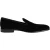 Dolce & Gabbana Zwarte Velours Instaploafers Heren Formele Schoenen