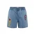 Shoeby high waist short light blue denim