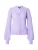 King Louie Gebreid vest ‘Farfalle’  lavendel