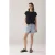 Summum Woman Knitted Top High Twisted Cotton Knit Black