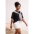 Trendyol Curve Dames Zwart Effen Kort Regular fit Grote maten T-shirts