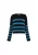 Libbi Trui  turquoise / zwart