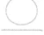 Orphelia Dames 925 Sterling Zilveren Set: Ketting + Armband – Zilver SET-031