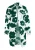 usha Gebreid vest Dames Wit Groen