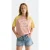 Scotch & Soda Raglan Artwork Loose-fit T-shirt Canyon Clay