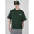 Prohibited oversized T-shirt met backprint donkergroen