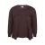 Zhenzi sweater Plus Size met tekst – bruin