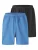 TWO SOON Broek  hemelsblauw / antraciet