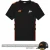Malelions x Richard Verschoor Livery T-Shirt | Black/Orange