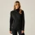 Regatta Elzie-fleecejas voor dames (Zwart/Ash)
