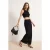 TRENDYOLMİLLA Dames Zwart Effen Maxi Rokken