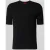 HUGO slim fit T-shirt van knitwear