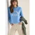 Cecil Dames Geborduurd sweatshirt in Blauw