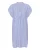 CULTURE Jurk ‘CUArletty’  blauw / wit