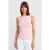 Mouwloze Bootlijn Jersey Blouse
