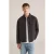 We Fashion Overshirt Dark Brown