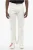 Stretch denim jeans met enkelrits 20 cm in wit