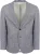 Suitable Blazer Pepita Linnen Blauw