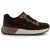 Mustang Dames Bruine Nep Leren Sneakers Platform Sneakers – M0702007