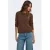 ONLY gebreid vest – donkerbruin