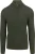 Superdry Essential Half Zip Wolmix Pullover Donkergroen