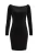 faina Cocktailjurk  zwart