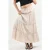Hooggewaisted Textured A-Line Maxi Rok