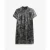 Korte t-shirt jurk met pailletten voor vrouwen Superdry