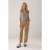 Summum Woman Cocoon Pant Lt Rough Twill Peanut