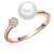 Valero Pearls Ring  rose-goud / parelwit