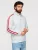 Ombre Sweatshirt  lichtgrijs / rood