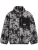 SOMETIME SOON Fleece jas ‘Crest’  greige / zwart