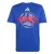 ADIDAS PERFORMANCE Functioneel shirt ‘FIFA Fussball-Weltmeisterschaft 26™ Frankreich’  enziaan / oranjerood / wit