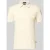 BOSS Palosh slim fit heren polo – pique – offwhite