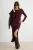 TRENDYOLMİLLA Dames Bruin Effen Maxi Lang Avond / Dagelijks Bodycon Jurken
