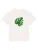 Watapparel Shirt ‘Monstera 2.0’  groen / wit