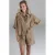 Poools blouse broderie bruin