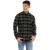 Peter Werth Heren Brodie Geruite Kraag Langsleeve Shirt (Groen/Zwart)