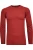 RAGMAN Longsleeve wijnrood, Effen